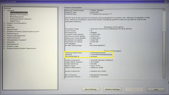 Ο σκληρός δίσκος αναφέρεται κάτω από την επιλογή System Information (Πληροφορίες συστήματος) στην ομάδα General (Γενικά). HDMI 1.4 Το παρόν θέμα εξηγεί τι είναι η διεπαφή HDMI 1.