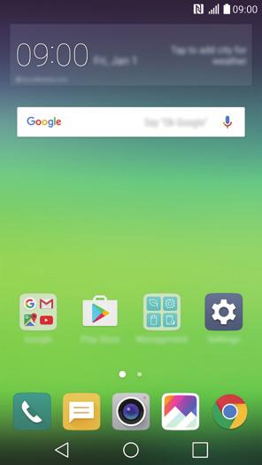 Home screen Home screen overview The Home screen is the starting point for accessing various functions and apps on your device. Tap on any screen to directly go to the Home screen.
