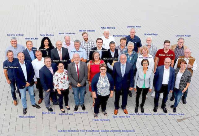 Kandel - 6 - Ausgabe 34/2019 Verbandsgemeinderat hat sich konstituiert In seiner ersten Sitzung am Donnerstag, dem 15.08.2019, hat sich der am 26.05.2019 neu gewählte Verbandsgemeinderat konstituiert.