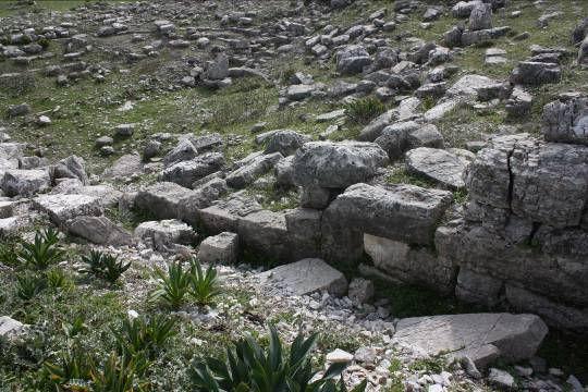 Το αρχαίο θέατρο, άποψη απο τη δυτική