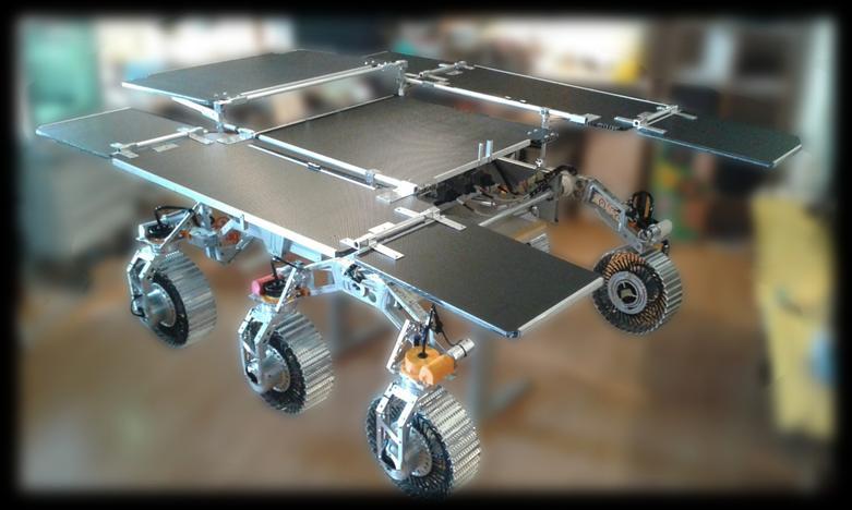 ΔΟΥΛΕΥΕΙ; Εφαρμογή τροχού σε Rover 100kg, ενα ερπυστριοφορο με ροδες Οι πρώτες δοκιμές δείχνουν ότι ο τροχός μπορεί να μεταβάλει την ελαστικότητα του 4 φορές,