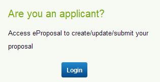 Στο παράθυρο «Are you an applicant?» (Είστε αιτών;) επιλέξτε «Login» (Σύνδεση).