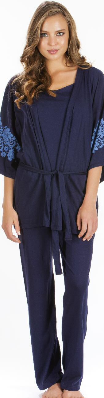 WoMEN S PYJAMAS 4 51538: Color > 298 ΚΥΠΑΡΙΣΣΙ/DARK GREEN,