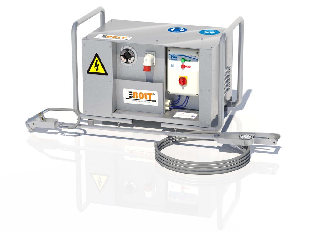 Εξοπλισμός διόγκωσης αγκυρίων ELEBOLT ELEBOLT inflation equipment Διατίθενται ηλεκτρική και πνευματική, συμπαγής και υψηλής απόδοσης αντλίες εισπιέσεως αγκυρίων ELEBOLT για πιέσεις λειτουργίας 300
