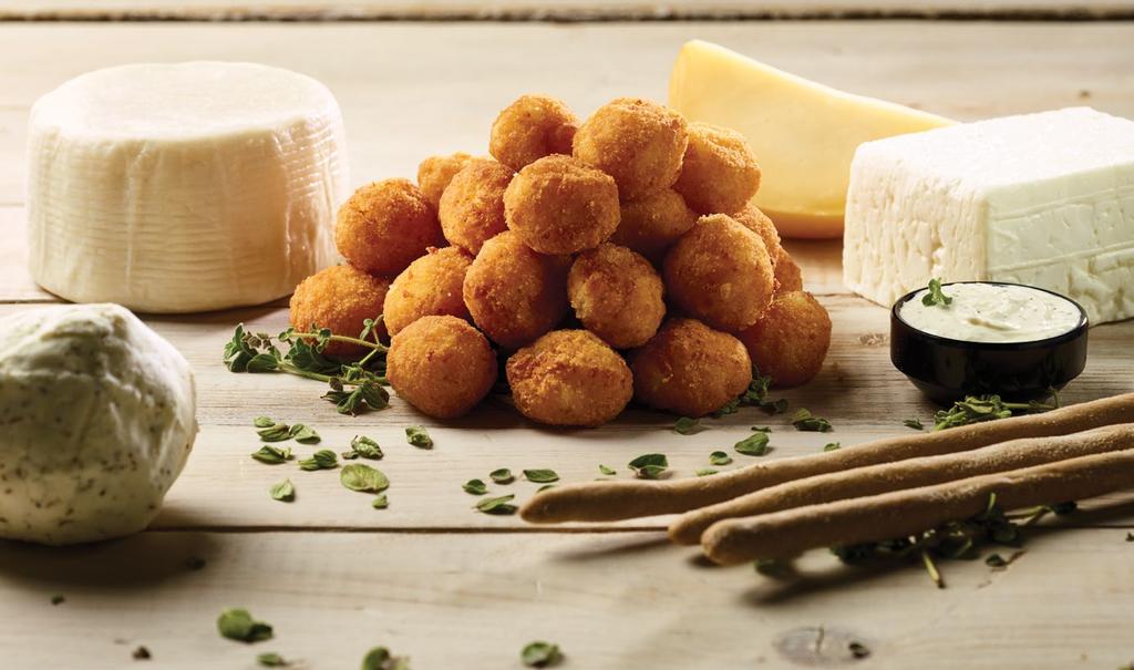 A delicious combination of white and yellow cheese! The taste of melted yellow cheese combined with the soft traditional taste of Greek white cheese will not leave you room to eat just one!