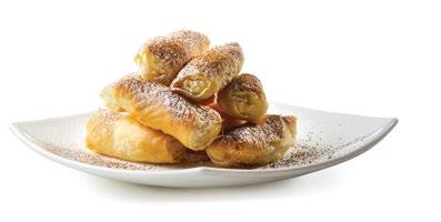 ΜΠΟΥΓΑΤΣΙΝΙΑ MINI MPOUGATSA ΜΠΟΥΓΑΤΣΊΝΙΑ ΜΕ ΚΡΈΜΑ MINI MPOUGATSA WITH CREME FILLING ΜΠΟΥΓΑΤΣΊΝΙΑ ΜΕ ΤΥΡΙ