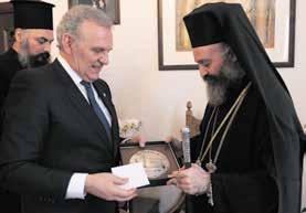 The Greek Australian VEMA 6 /22 ΤΟ ΒΗΜΑ AUGUST 2019 Archbishop Makarios: We have the obligation not to forget We will never stop talking about the pain and injustice that Cyprus has suffered.