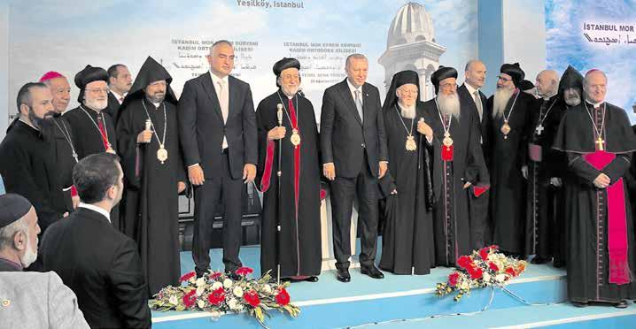 Η άδεια για την ανέγερση της πρώτης εκκλησίας στην ιστορία του τουρκικού κράτους δόθηκε από τον ίδιο τον πρόεδρο Ταγίπ Ερντογάν ο οποίος το Σάββατο, 3 Αυγούστου 2019, παρέστη στη θεμελίωση του ναού