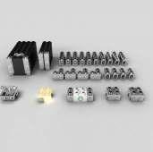STEM ΕΚΠΑΙΔΕΥΤΙΚΗ ΡΟΜΠΟΤΙΚΗ > BRIXO Starter Kit 40,00 (πλέον ΦΠΑ) Κωδικός: 755001 5+ 36 Συνδυάστε τα αγώγιμα BRI O με τουβλάκια LEGO και ενσωματώστε πραγματικά κυκλώματα στις κατασκευές σας!