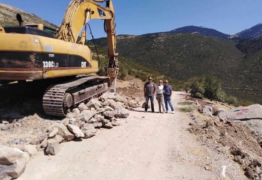 Το έργο εξελίσσεται με γρήγορους ρυθμούς, ένα έργο που θα αναπτύξει και θα αξιοποιήσει το μέτωπο του