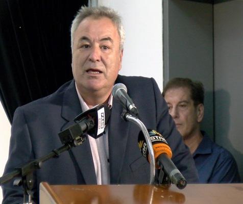 κ. Αντώνης Τουλουμάκος, επικεφαλής του συνδυασμού «Λαϊκή Συσπείρωση Θήβας» ο οποίος υπογράμμισε πως «Το νέο Δ.