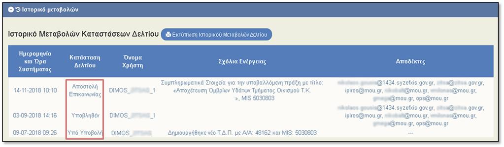 Έχω μπει με Επισκόπηση σε μία Οριστικοποιημένη Απόφαση και πατώντας την εκτύπωση μου βγήκε αυτό το μήνυμα.