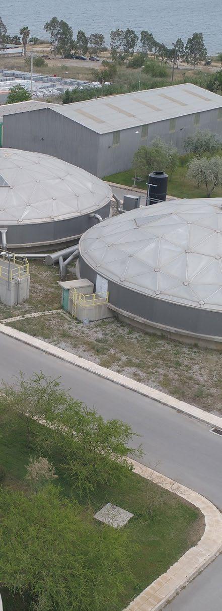 114 ΕΥΔΑΠ Κέντρο Επεξεργασίας Λυμάτων Μεταμόρφωσης (ΚΕΛΜ) Κέντρο Επεξεργασίας Λυμάτων Θριασίου Πεδίου (ΚΕΛΘ) Αποτελεί εγκατάσταση υποδοχής και συνεπεξεργασίας αστικών λυμάτων ( Β.