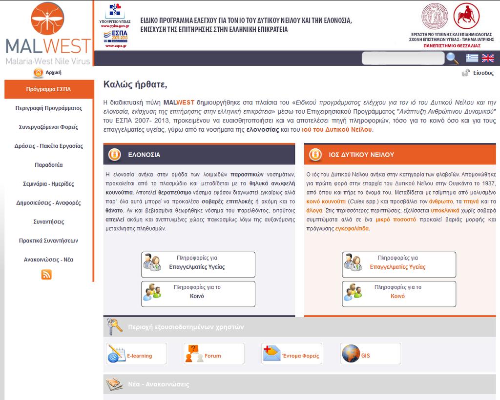 Δθμιουργία site