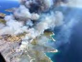 Πυροσβεστικό μέτωπο Σπέτσες_1 Αυγούστου Μεγάλη πυρκαγιά εκδηλώθηκε σε δασική έκταση το μεσημέρι της 1ης Αυγούστου, στην περιοχή Άγιοι Ανάργυροι Σπετσών.