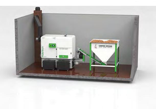 18 Based on the layout of the building, size of the fuel storage, boiler capacity and fuel type, we can provide custom tailored delivery systems, from spring steel blade (agitator) delivery to