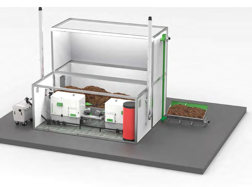 space for the boiler and fuel room.