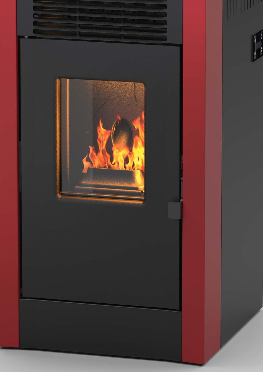 Benefits: 1 2 3 6 4 7 5 Low 8 Combustion chamber made of steel with high thermal resistance, lined with cast iron (GG-20) for protection from the corossive effects of combustion Great autonomy (24