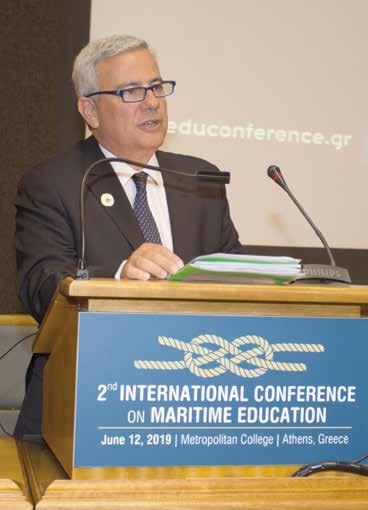 Το 2019, το Διεθνές Συνέδριο Ναυτικής Εκπαίδευσης πραγματοποιήθηκε στο Αμφιθέατρο του Ιδρύματος Ευγενίδου και φιλοξένησε 20 κορυφαίους ομιλητές της ναυτιλιακής βιομηχανίας από την Ελλάδα και το