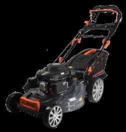 0hp Τετράχρονος OHV 139cc Πλάτος εργασίας 46cm 60Lt Κεντρική ρύθμιση ύψους κοπής 8 θέσεις 13 ως 60mm Τροχοί