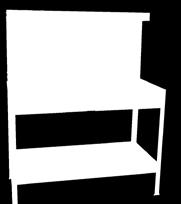 ΜΕ MDF Διαστάσεις 120χ600χ1600cm