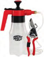 Ψαλίδια κλαδέματος με ψεκασμό FELCO 19 FELCO 8 με συσκευή ψεκασμού Ψαλίδι κλαδέματος με συσκευή απολύμανσης. Κατευθυνόμενος ψεκασμός συγχρονισμένος με το κλείσιμο της λεπίδας.