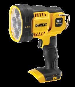 6 kg 90 O 9,3 9,4 90 O 360 O Mε λάμπα Ισχύς φωτός 18V XR
