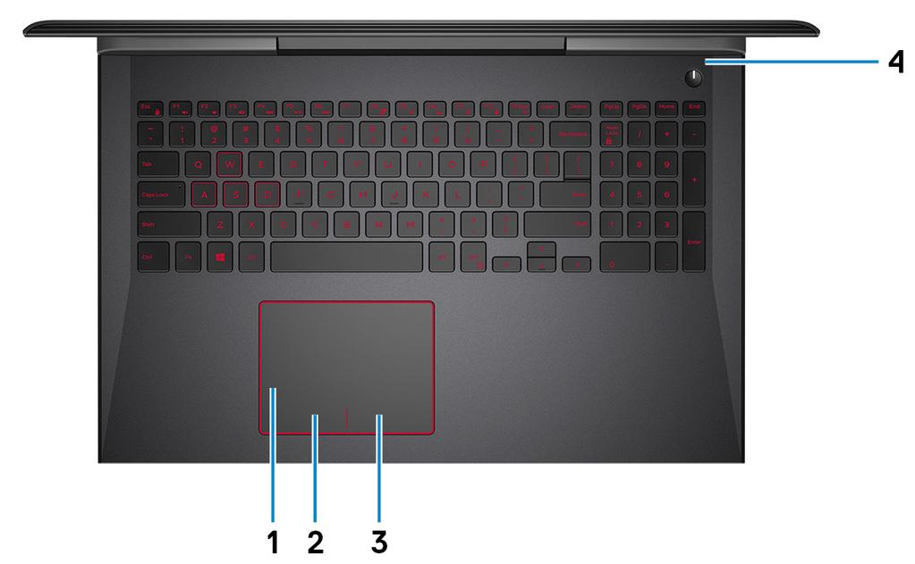 4 Θύρα HDMI Συνδέστε τηλεόραση ή κάποια άλλη συσκευή με ικανότητα εισόδου HDMI. Παρέχει έξοδο βίντεο και ήχου.