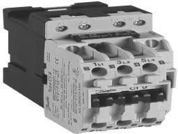 Styczniki CI 6-50 Wprowadzenie Styczniki CI 9EI - CI 30EI pokrywają zakres mocy 4-15 kw.