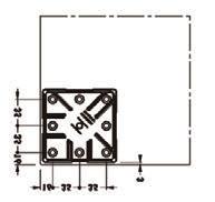 ρεγουλατόρο 30mm Ø60 H720mm / 61572C1Ε4RN 140302.