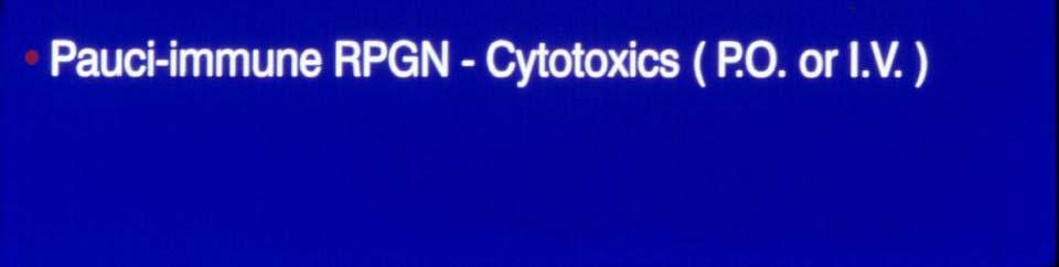 Anti-GBM disease Immune complex GN