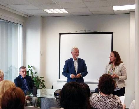 2019 (05) CRIME AND PUNISHMENT 12-6-2019 Την Τετάρτη 12/06/2019 κλιμάκιο της ΕΠΑΝΟΔΟΥ, αποτελούμενο από την Πρόεδρο του ΔΣ, τη Διευθύντρια και την ομάδα των εκπαιδευτών και εκπαιδευόμενων του