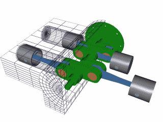 : -«(in line enginewith vertical cylinders) -«V V» (V engine with V