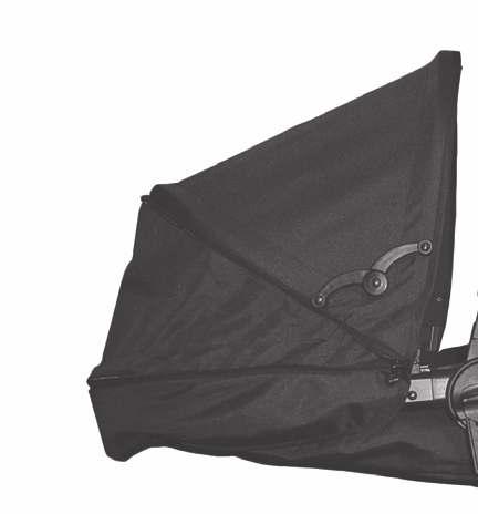 20a 20b 20. FOLDING THE PUSHCHAIR A:Furl the canopy as the arrow direction.