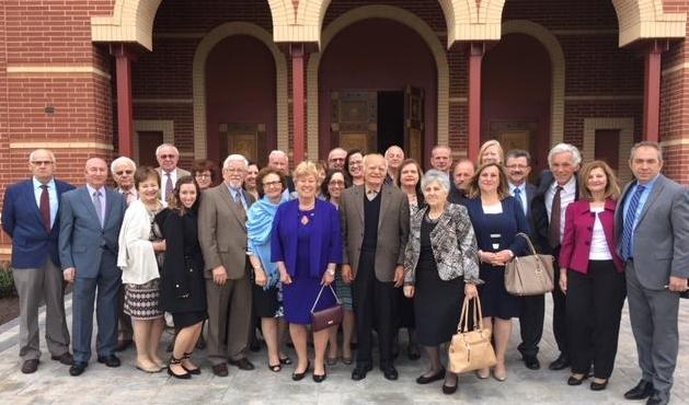 At dinner we had a great time and shared a few beers and a few laughs. On Sunday, we attended services at Sts. Constantine and Helen Greek Orthodox church.
