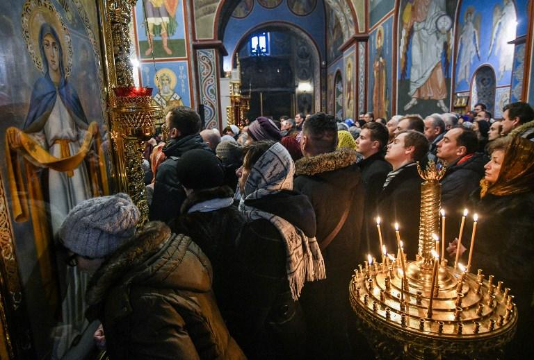 07/01/2019 Η Θεία Λειργία στην Αγία Σοφία ΚιέβουΣτην Αγία Τράπεζα ο Τόμος Αυτοκεφαλίας (βίντεο) / Επιρότητα Στην πανηγυρική ιδιαιτέρας ιστορικής σημασίας χρισγεννιάτικη θεία λειργία χοροστάτησε