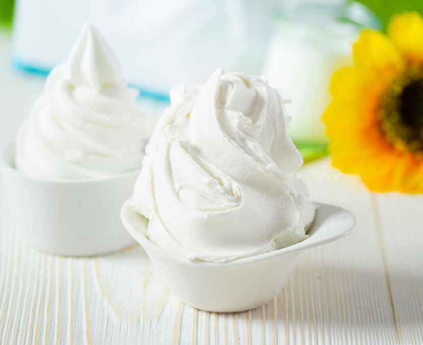 YOGGI Το 1985, η PreGel παρουσίασε το YOGGI, το πρώτο παγωτό με γεύση γιαούρτι που παρουσιάστηκε ποτέ στην αγορά.