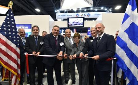 Hellenic Pavilion Inauguration Ceremony AUSA 2018 Deputy Assistant Secretary of the Army for Defense Exports and Cooperation, Ann Cataldo statement Greece is one of the oldest and most powerful