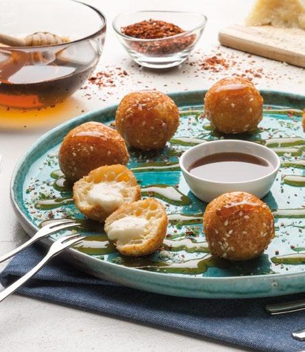 00 Crispy porto-bello Mεγάλα τραγανά φιλέτα μανιταριών porto bello. Συνοδεύονται με ζεστή truffle cream από άγρια μανιτάρια και τρούφα. 7.