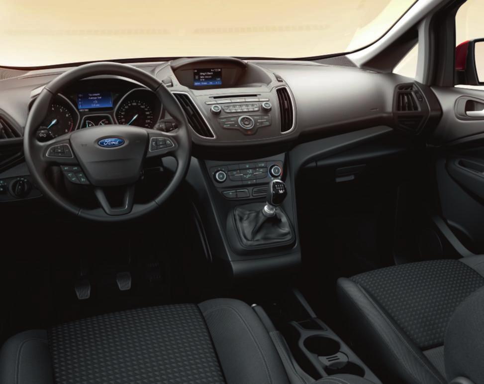ανεφοδιασμού καυσίμου Ford Easy Fuel χωρίς τάπα ρεζερβουάρ Σύστημα αντιμπλοκαρίσματος των φρένων (ABS) Ηλεκτρονικός έλεγχος ευστάθειας (ESC) Συρόμενες πίσω πόρτες (μόνο στο Grand C-MAX) Μη αυτόματο