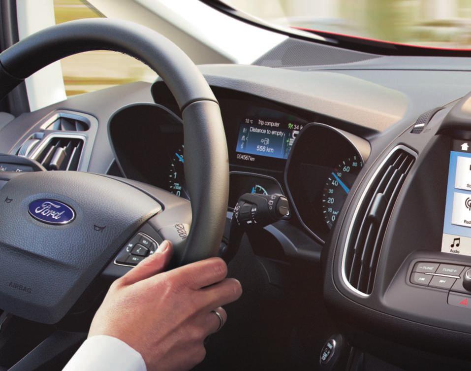 Ford SYNC 3 με φωνητικό έλεγχο και οθόνη αφής 8" Συνδέεται με τη φωνή σας, ανταποκρίνεται στο