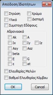 7.4 Γραμμή εργαλείων ΑΝΑΙΡΕΣΗ-ΕΠΑΝΑΦΟΡΑ Αναίρεση της προηγούμενης εντολής/ Επαναφορά της εντολής που προηγούμενα είχε αναιρεθεί. 7.