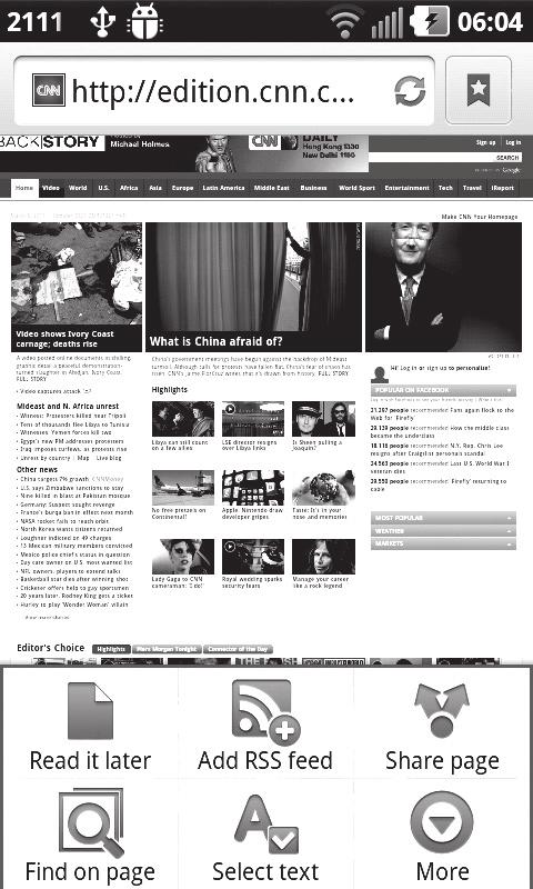 An RSS document, called a feed, web feed or channel, contains either a summary of content from an associated website or its full text.
