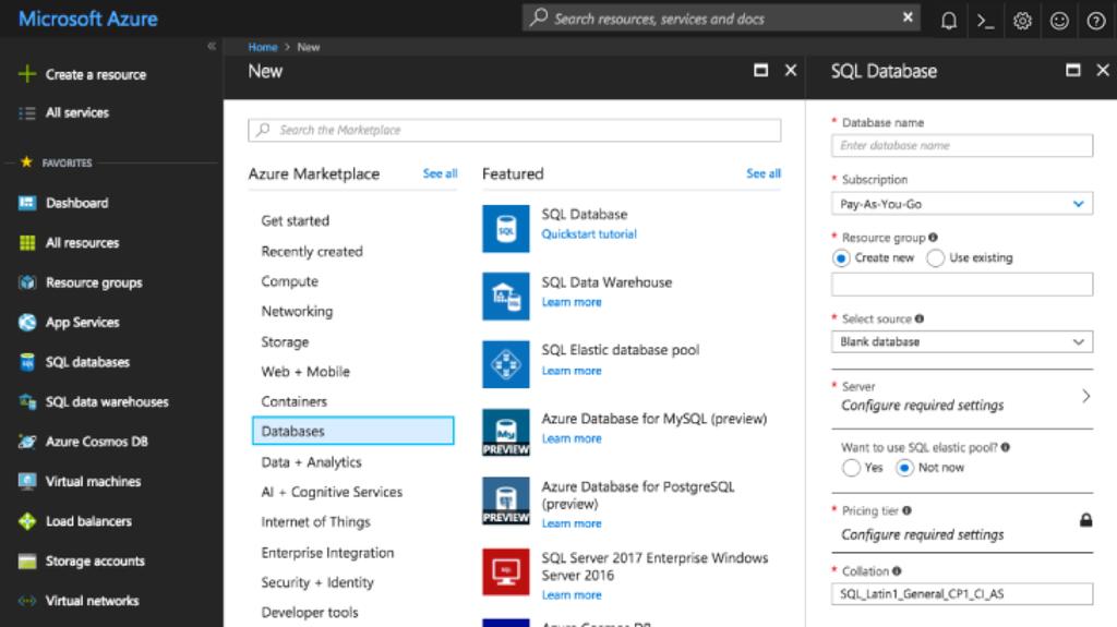 SQL Server in the Cloud (Microsoft Azure SQL