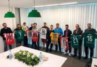 «Η σημερινή εκδήλωση αποδεικνύει πως οι μεγάλοι ποδοσφαιριστές δεν είναι μόνο αυτοί που διακρίνονται στο γήπεδο αλλά, κυρίως είναι αυτοί που διακρίνονται στην ίδια τη ζωή.