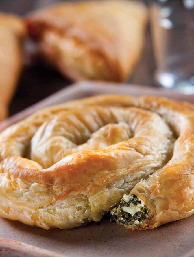 Traditionelle Käsepita, dreieckig 220g 185 0 C 18 30pcs 00-02-99 Χωριάτικη Σπανακοτυρόπιτα Τρίγωνη