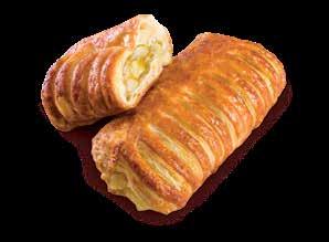 ±5 00-03-25 Κρουασάν Βουτύρου (προστοφαρισμένο) Butter Croissant (pre-proofed) Croissant (Butter) (vorgebacken) 70g 30 185 0 C 12 80pcs 25 ±5 Less