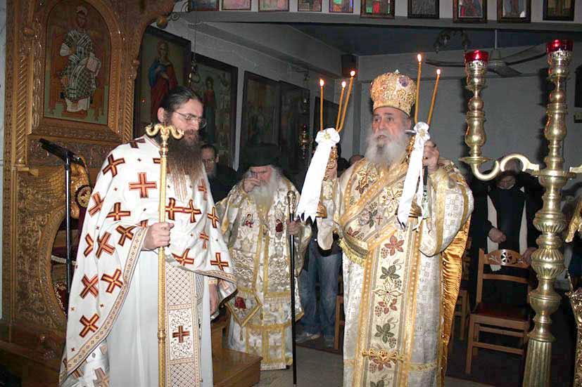ἀντιπροσωπεία τῆς Ἐκκλησίας μας τῶν Γνησίων Ὀρθοδόξων Χριστιανῶν Ἑλλάδος. Συγκεκριμένα ὁ Προκαθήμενος τῆς Ἐκκλησίας μας, Μακαριώτατος Ἀρχιεπίσκοπος Ἀθηνῶν καί πάσης Ἑλλάδος κ.