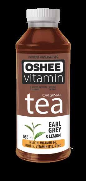 Oshee Vitamin Tea Το OSHEE VITAMIN TEA αποτελεί ένα συνδυασμό υψηλής ποιότητας τσαγιού και βιταμινών.
