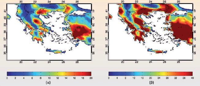 Επίσης αναμένεται αύξηση της μέσης μέγιστης θερινής θερμοκρασίας της τάξης των 1,5 o C περίπου για βραχυπρόθεσμο και μεσοπρόθεσμο (έως το 2050) χρονικό ορίζοντα και της τάξης των 4 o C περίπου για